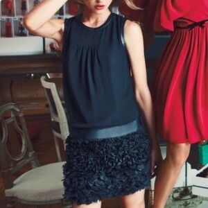 Giambattista Valli for Impulse short sleeve dress with ruffled hem size XS